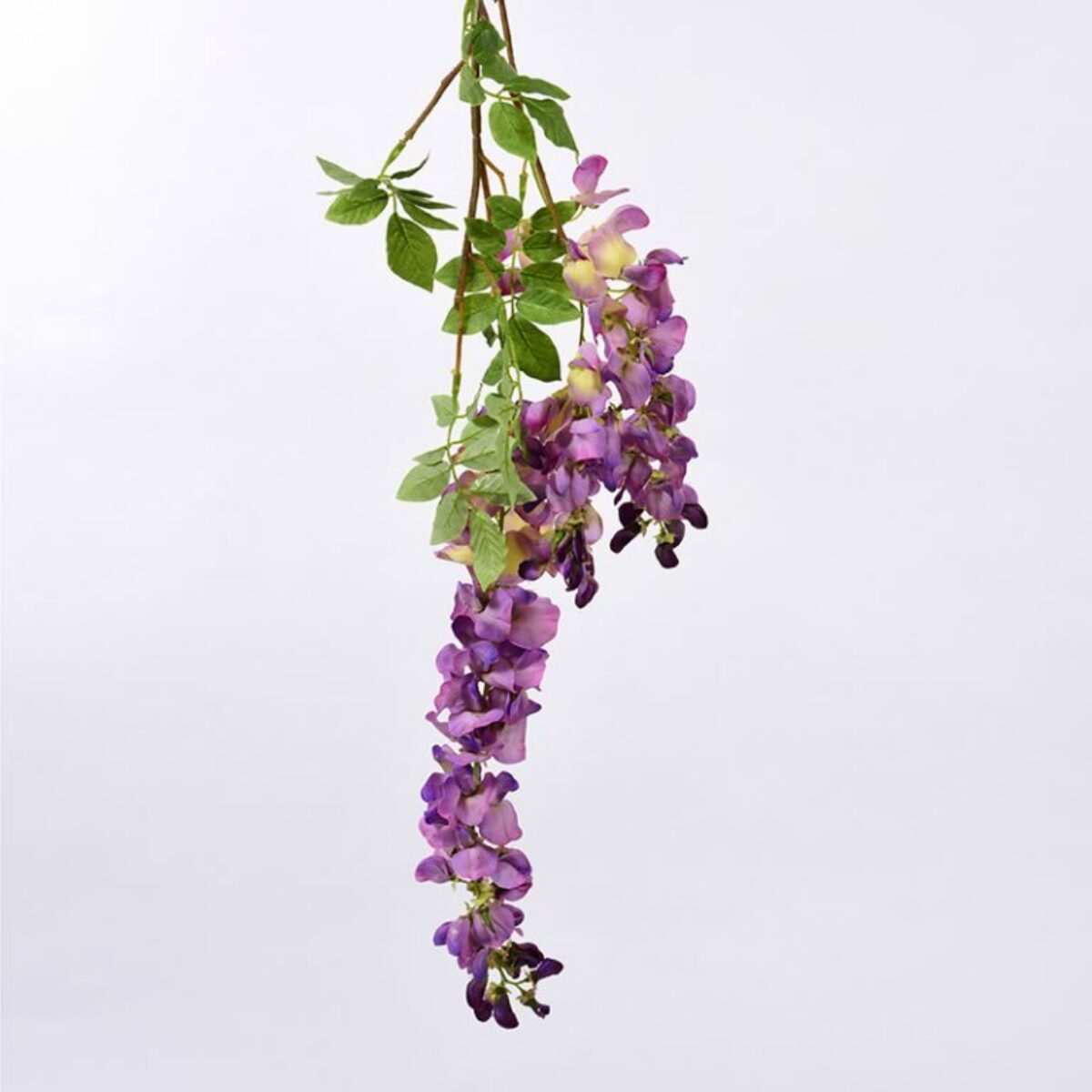Soft Magenta Wisteria Branch 80cm