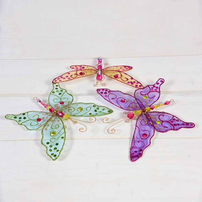 Gauzy Butterflies & Dragonflies