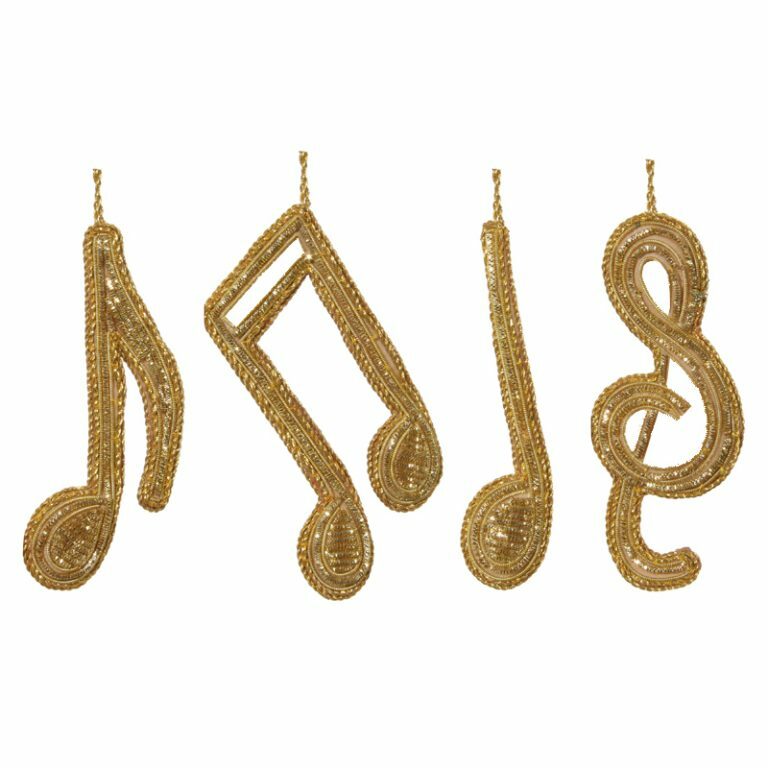 Musical Notes Gold