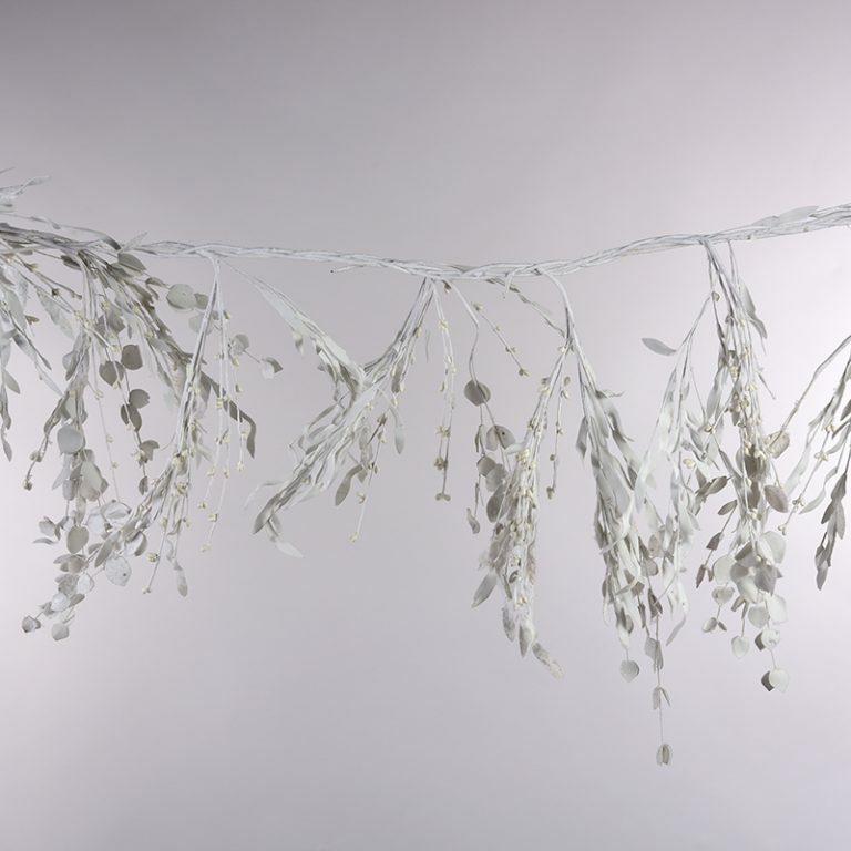 White Trailing Eucalyptus Garland