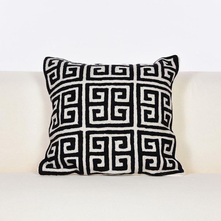 Black & Ivory Givenchy Cushion