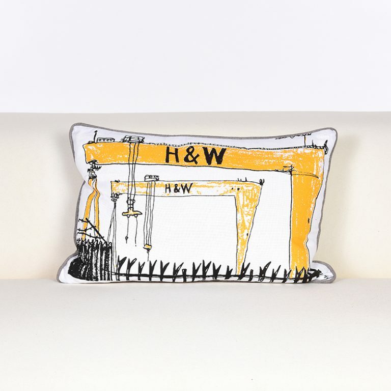 Iconic Harland and Wolff Cushion