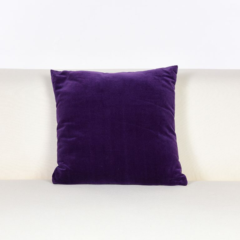 Purple Velvet Cushion