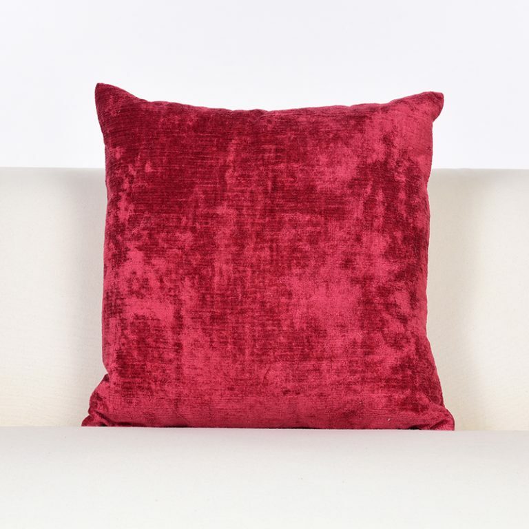 Raspberry Velvet Cushion