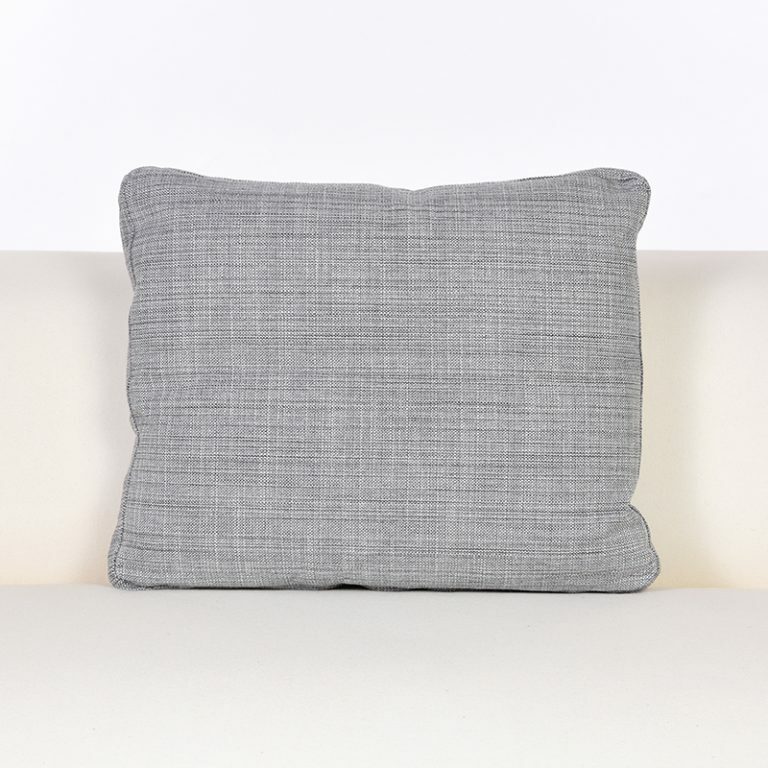 Soft Grey Woven Cushion