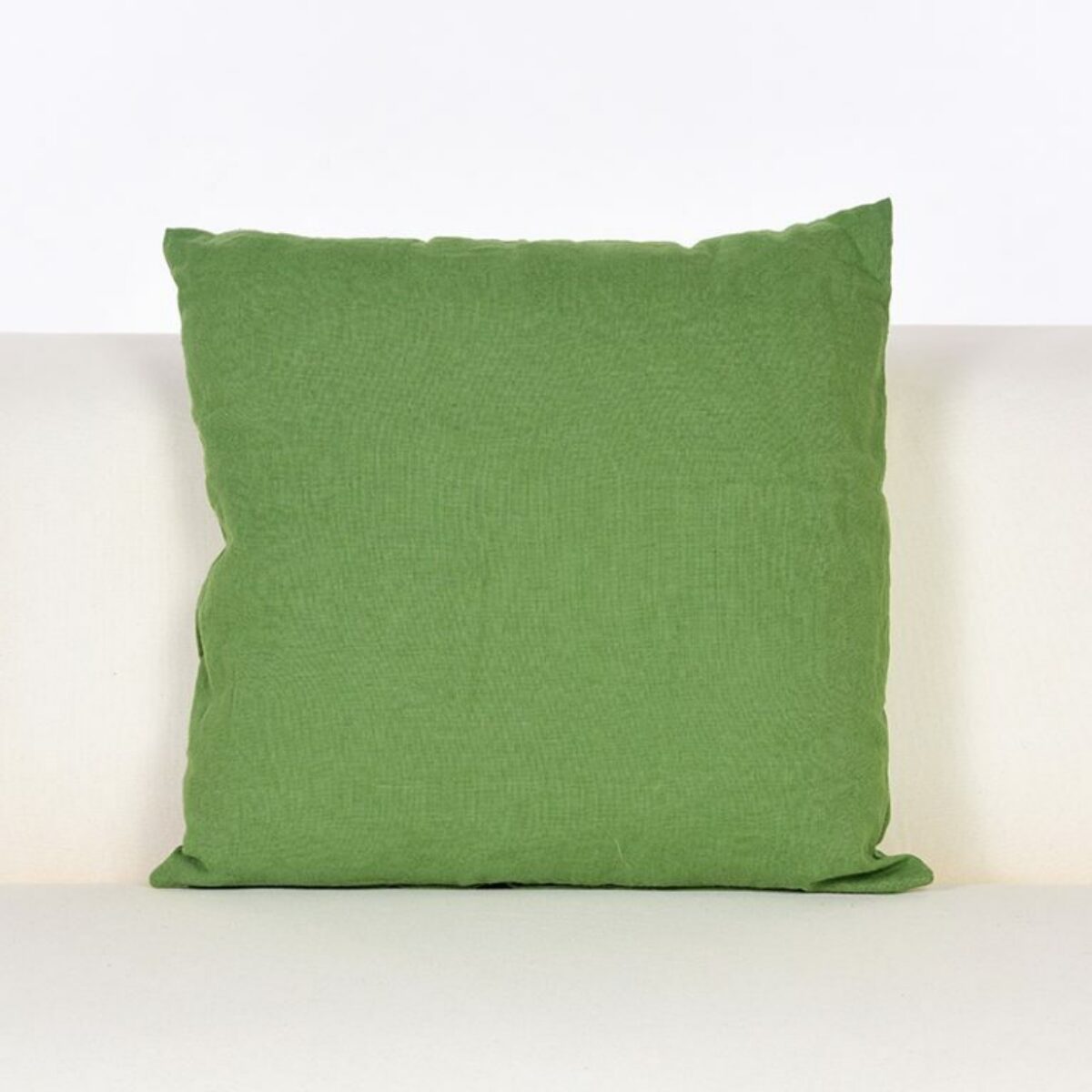 Botanical Green Cotton Cushion 50 x 50cm