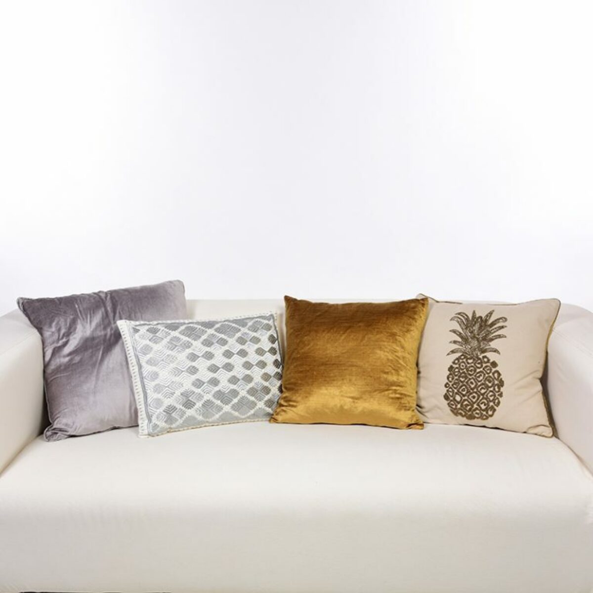 Gold Silver Cushion Collection