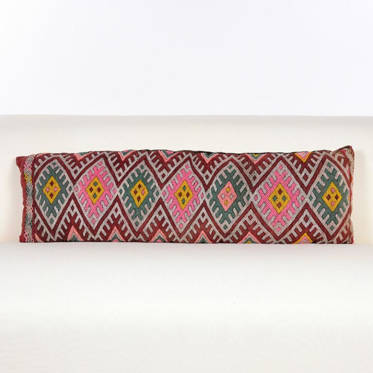Morroccan Kilim Bolster Cushion 25 x 75cm