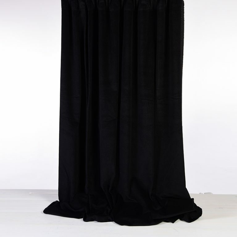 Black Velvet Drapes