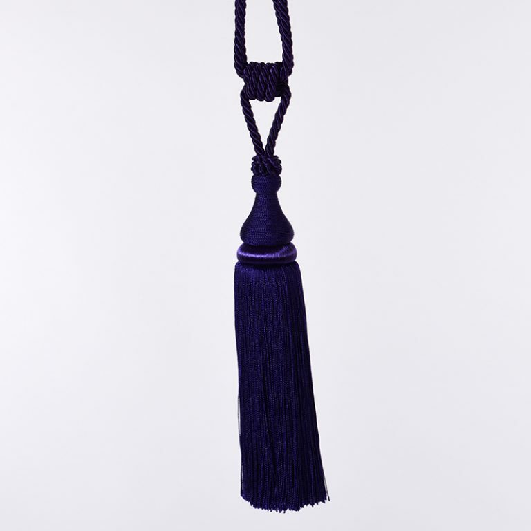 Cadbury Purple Tassel Tieback