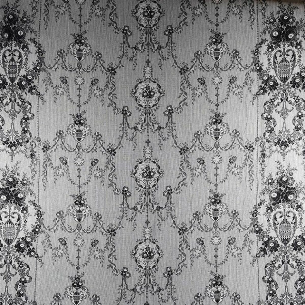 Antique Black Lace Drapes 150cm x 350cm WL