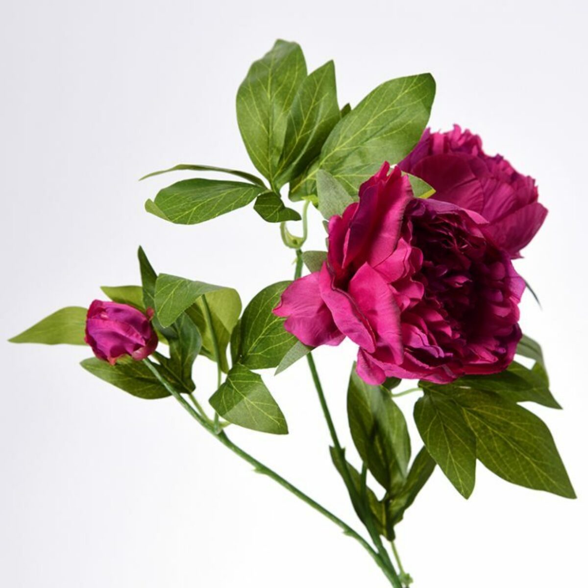 Magenta Peony Stem 90cm