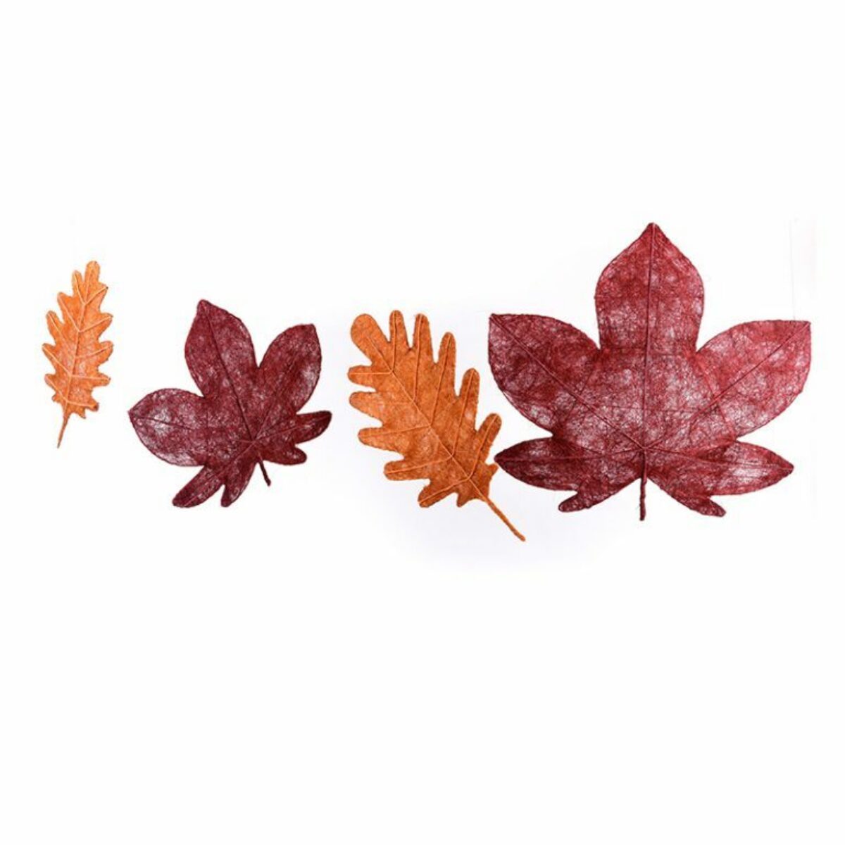 XXL Sisal Autumn Leaves Large Small Oak or Maple