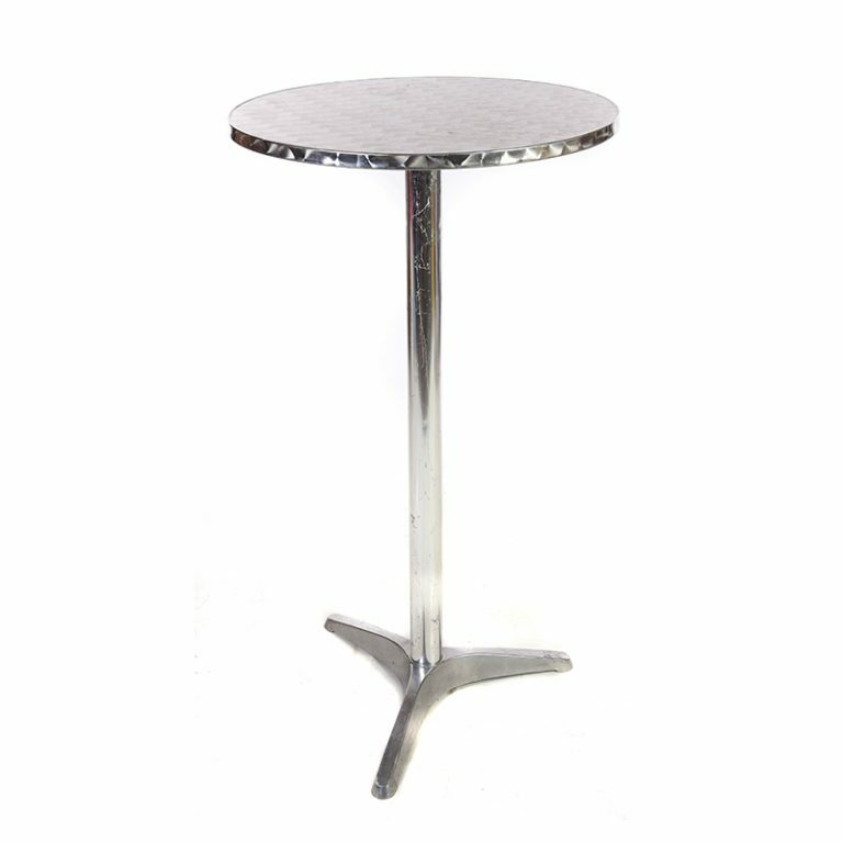 Aluminium Poseur Table