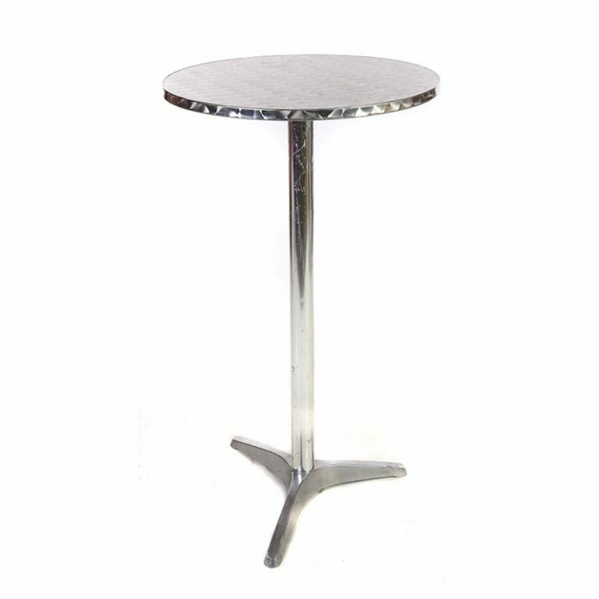 Aluminium Poseur Table 60cm D