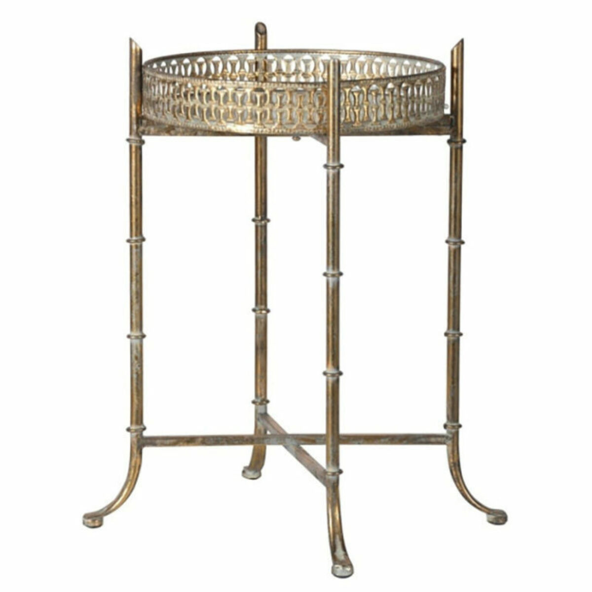 Gold mirror tray table coachhouse 500cm x 335cm HD