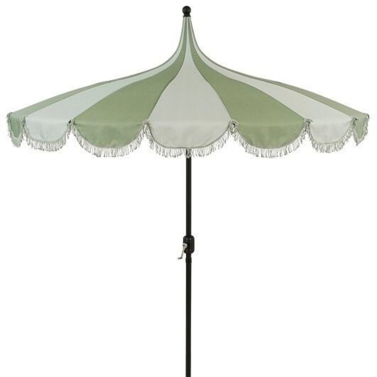 Vintage style Parasol Green Mint 238 x 220cm HD