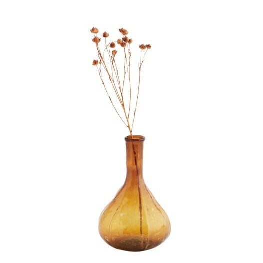 Amber Glass Flask