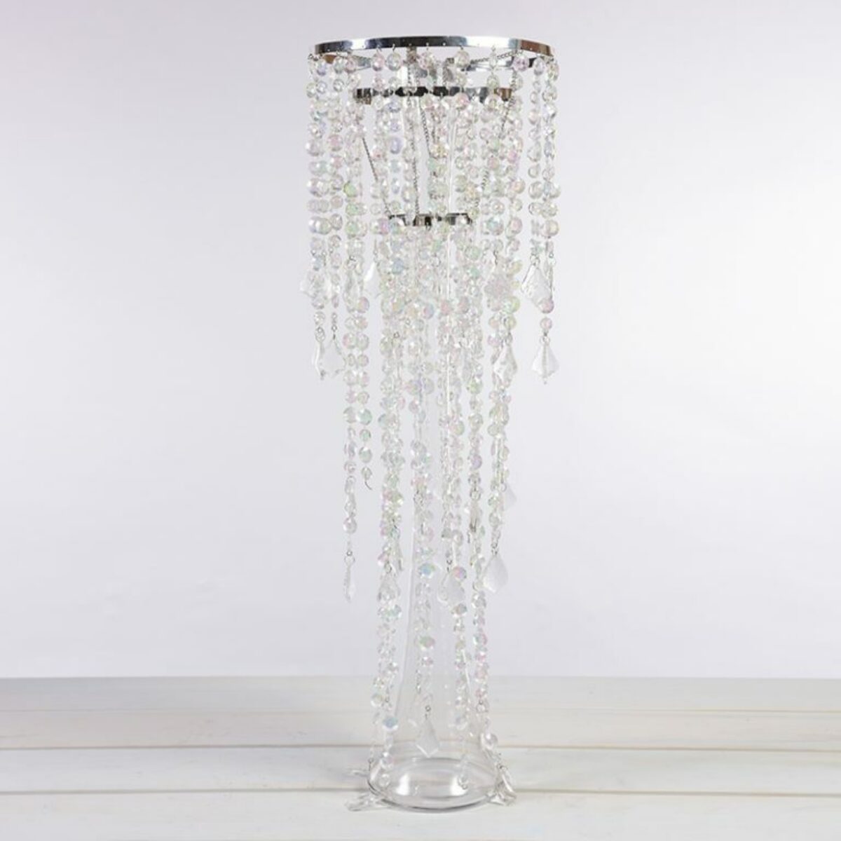Crystal Cascade Table Centre 100cm H
