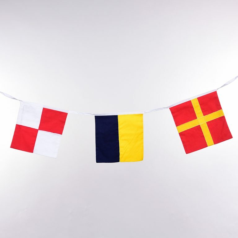 Nautical Signals Cotton Bunting