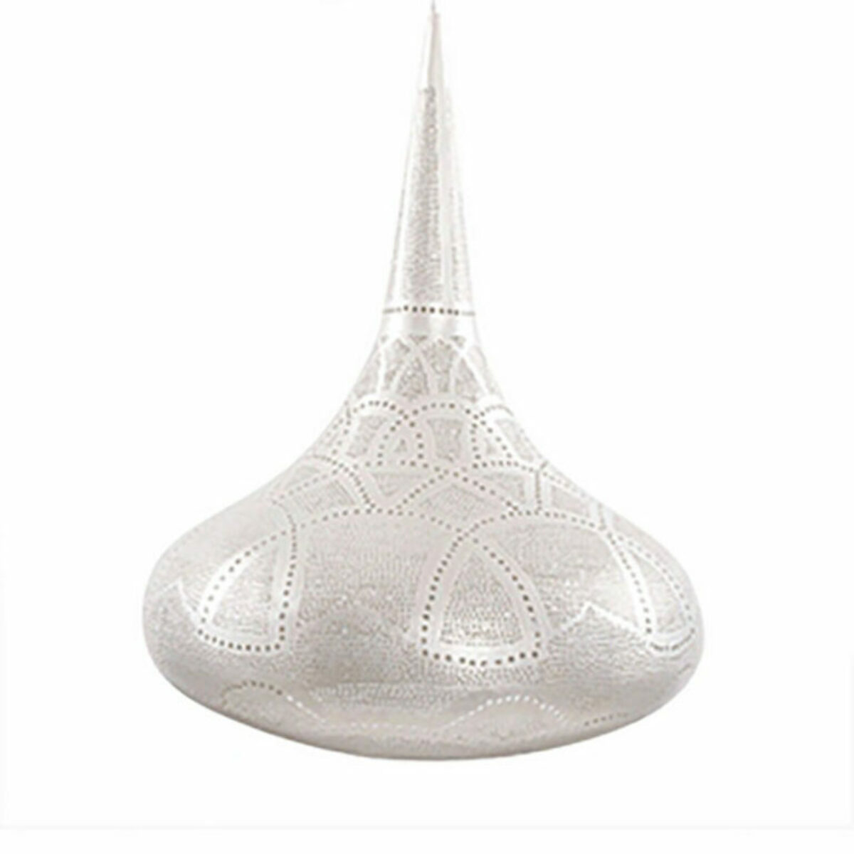 Arabian Decorative Silver Filigros Lantern Small 31 x 39cm Large 50 x 60cm 768x768