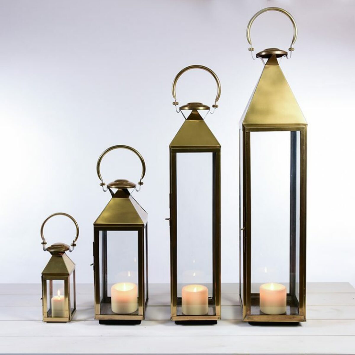 Gold Venetian Lanterns available in 100cm 80cm 50cm 30cm
