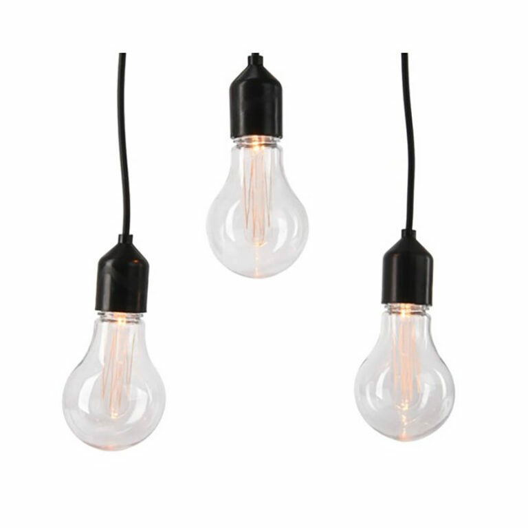 LED Big Bulb Staggered Drop Festoon Lighting