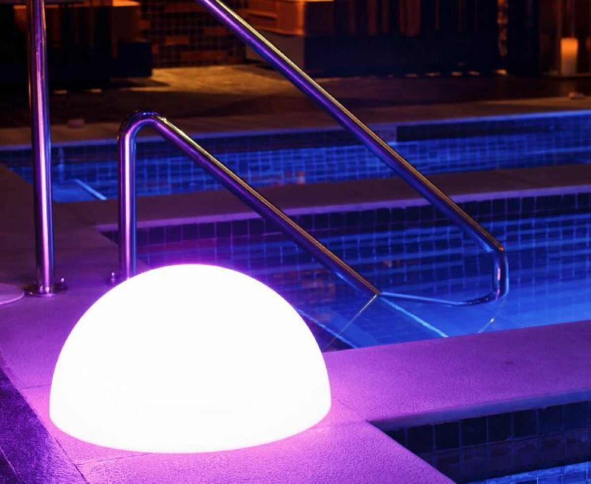 Demi LED floor lamp 80 x 40cm