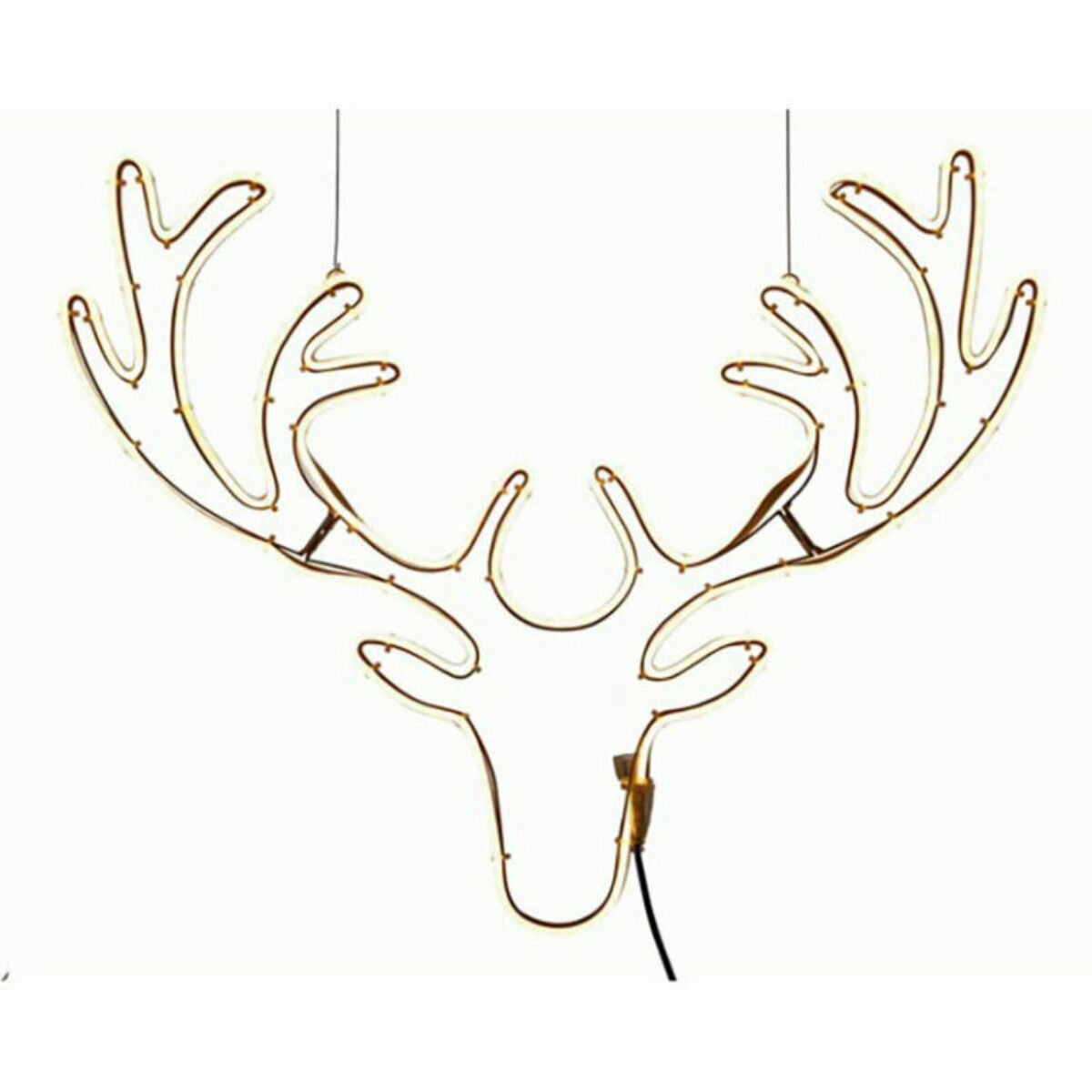Neonflex deer head 96 x 74cm 768x768