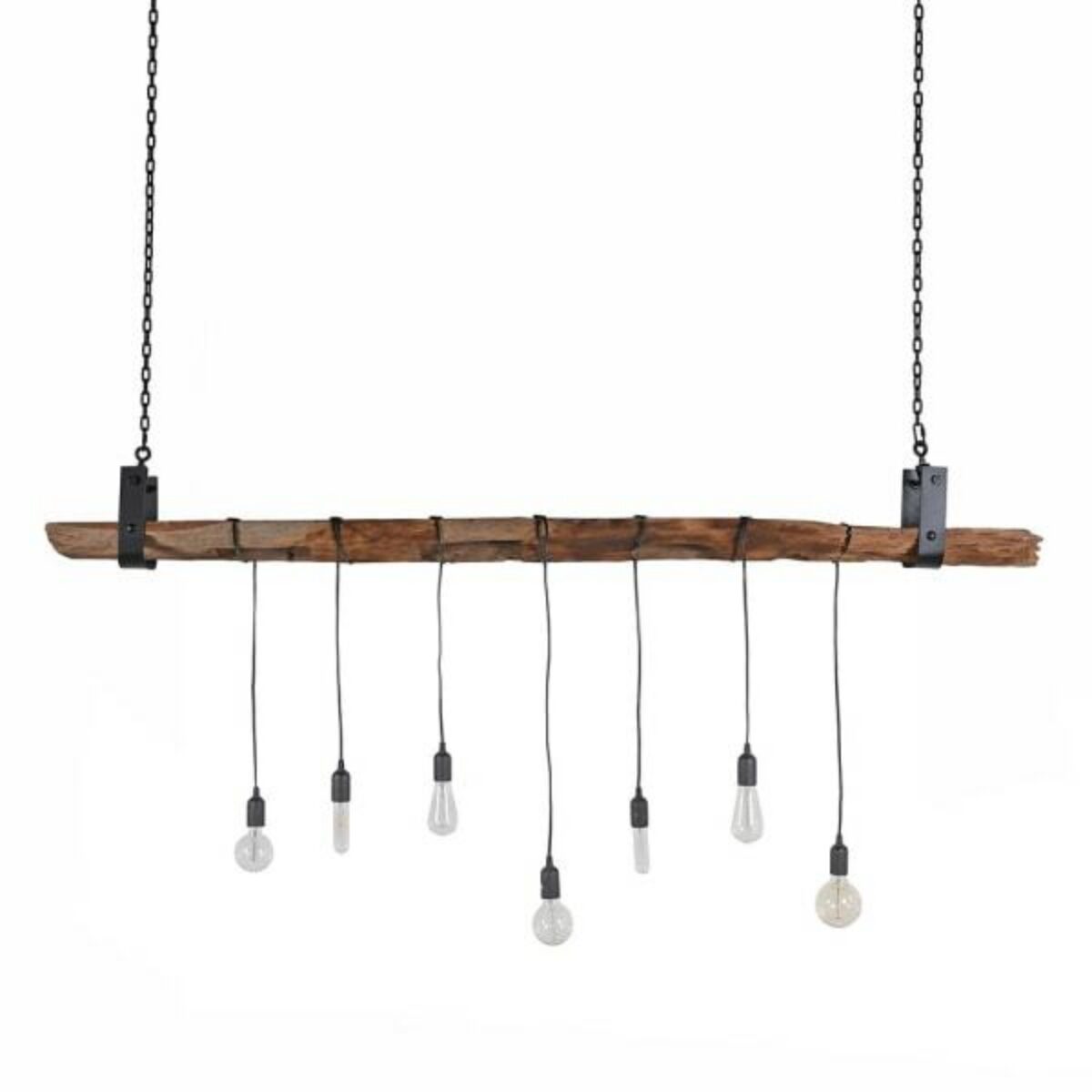 Rustic Chandelier Post Dimensions H950 W1950 D220 mm
