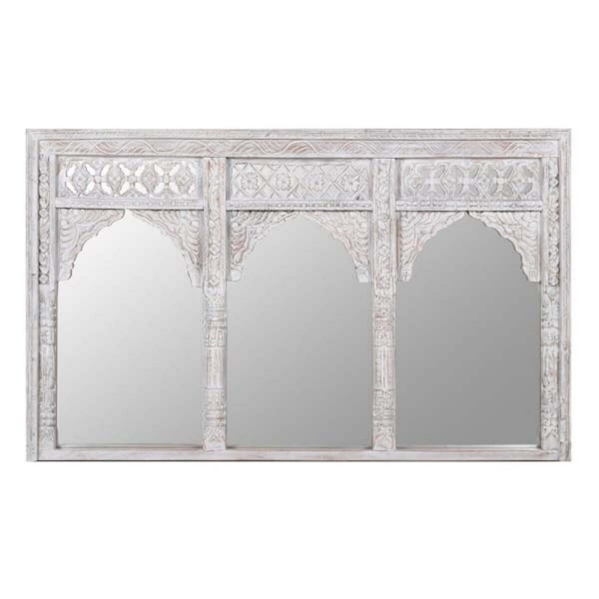 Jharoka 3 Arch Mirror 91 x 149 x 9cm HWD