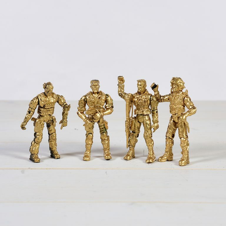 Gold Toy Soldiers