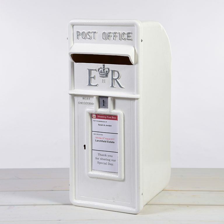 Ivory Wedding Postbox