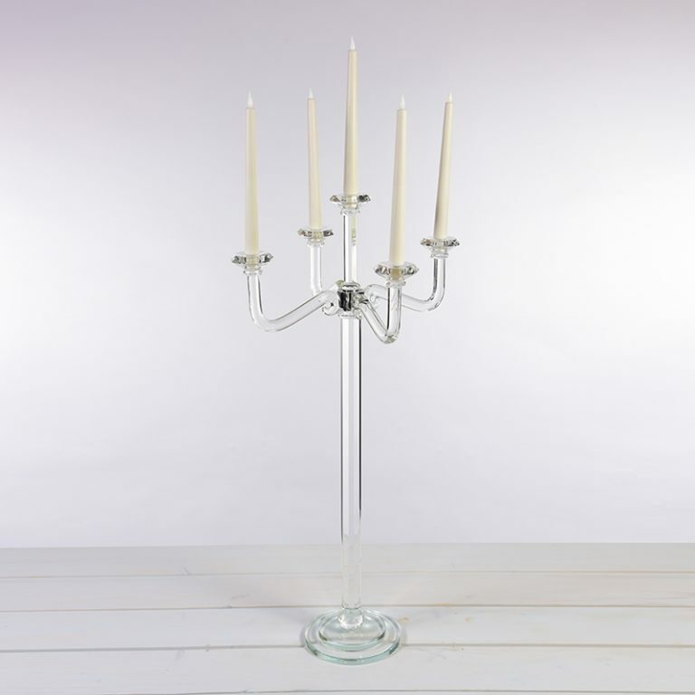 Crystal 5 Arm Candelabra