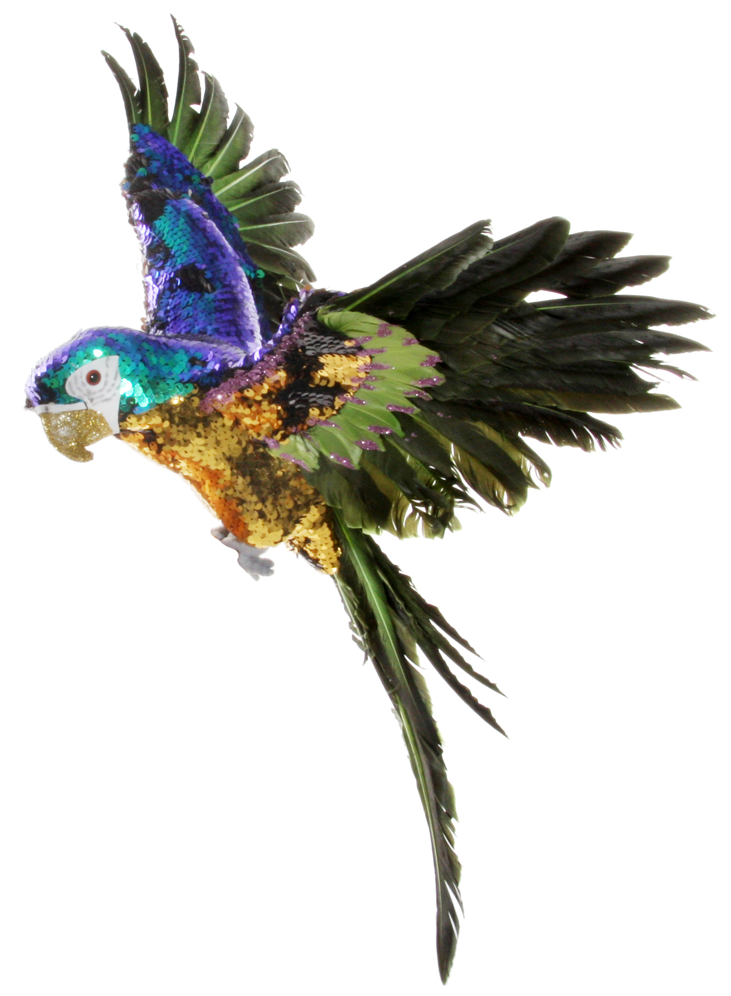 Flying Parrots Available in 2 Sizes