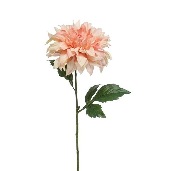 Dahlia Spray in Peach