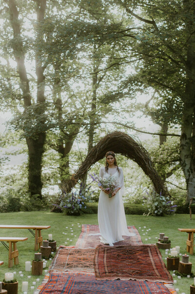 Styled Photoshoot at Finnebrogue Woods